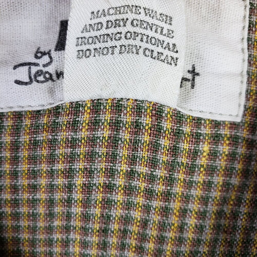 FLAX Jeanne Engelhart Jacket Shirt Top Linen Boxy Oversized Fit size S Lagenlook - Picture 7 of 9